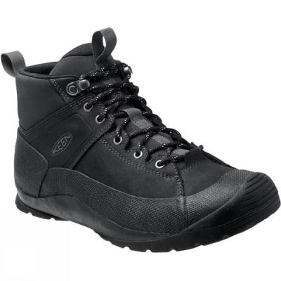 Botas Keen Citizen Keen LTD Waterproof Hombre - Negras - Chile ECD620917